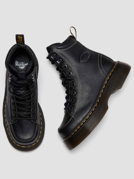 Dr. Martens Shoes - Dr. Martens Buzz 8-Eye Boots Black Leather